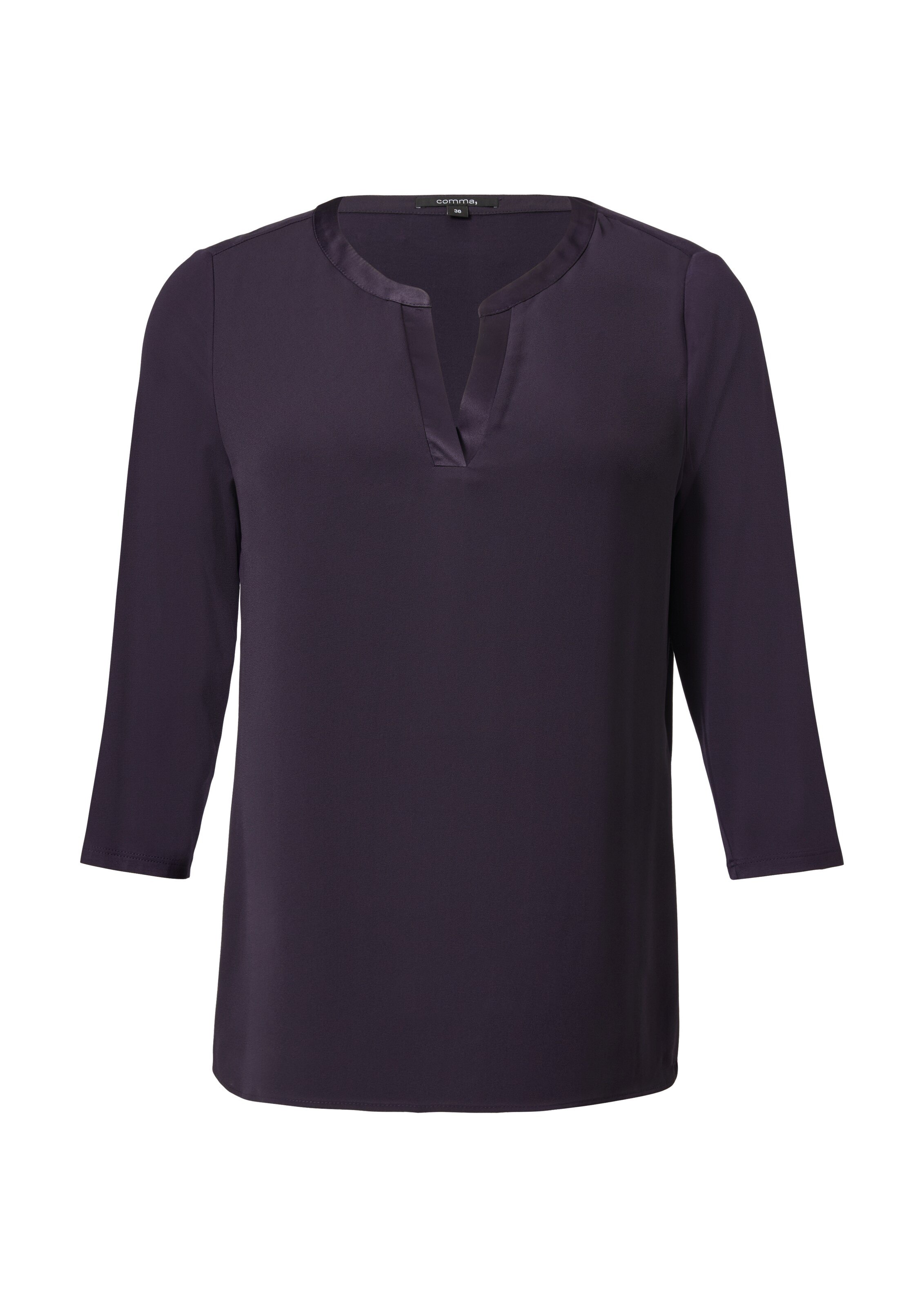 COMMA Bluse in Lila: Vorderseite