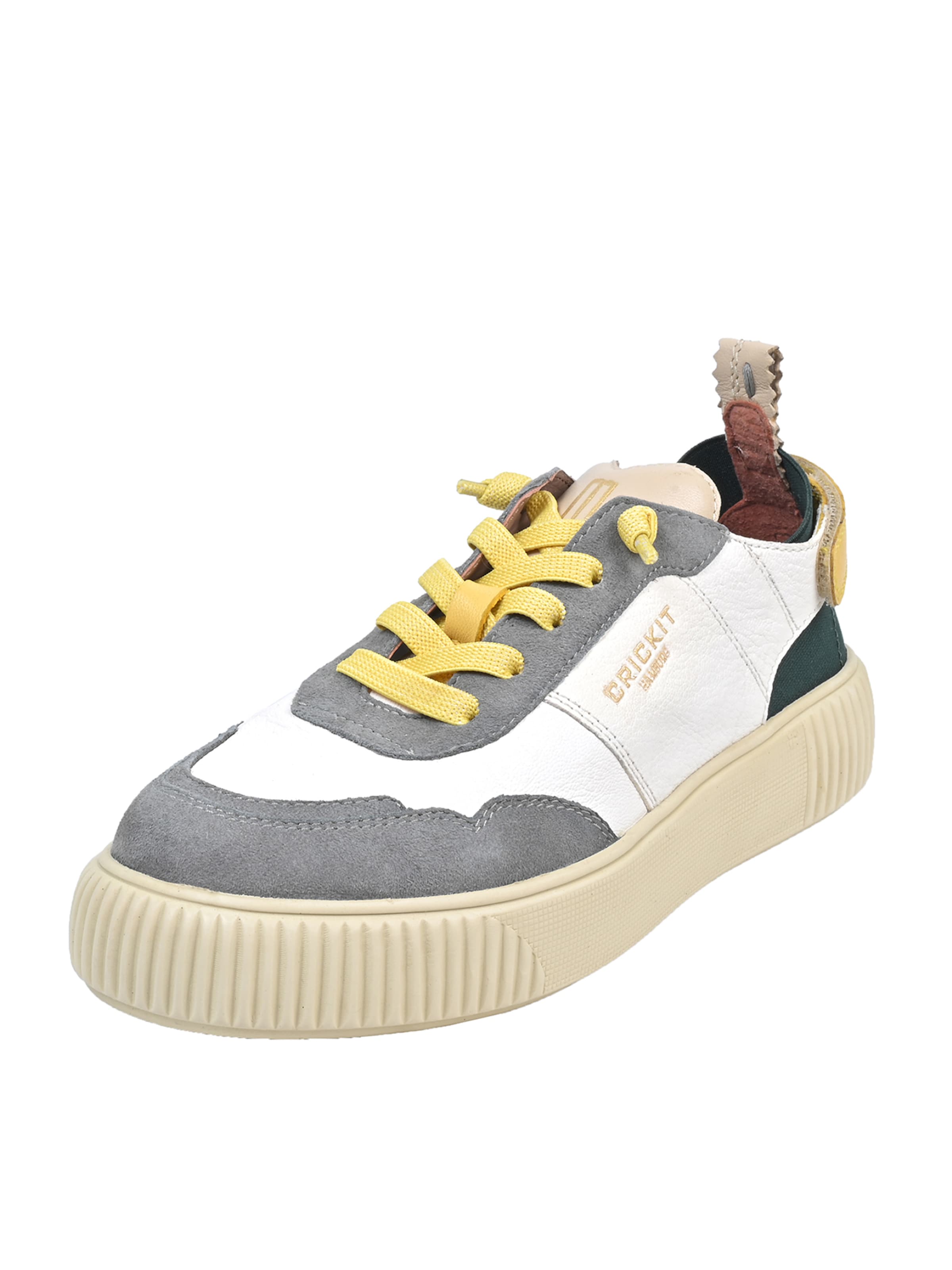 Crickit Platform trainers ' PARIA ' in White: front