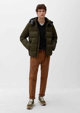 Effilé Pantalon à pince 'Detroit' s.Oliver en marron