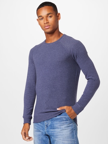 Pullover di DENHAM in blu: frontale