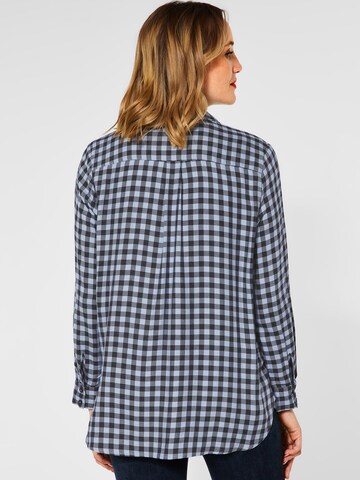 STREET ONE Blouse 'Vichy' in Blue