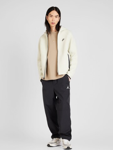 Veste de survêtement 'TCH FLC' Nike Sportswear en blanc