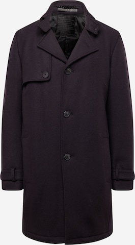 DRYKORN Between-seasons coat 'SKOPJE' in Blue: front