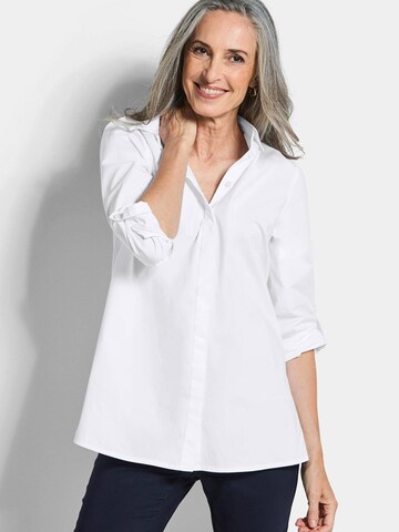 Goldner Blouse in Wit: voorkant