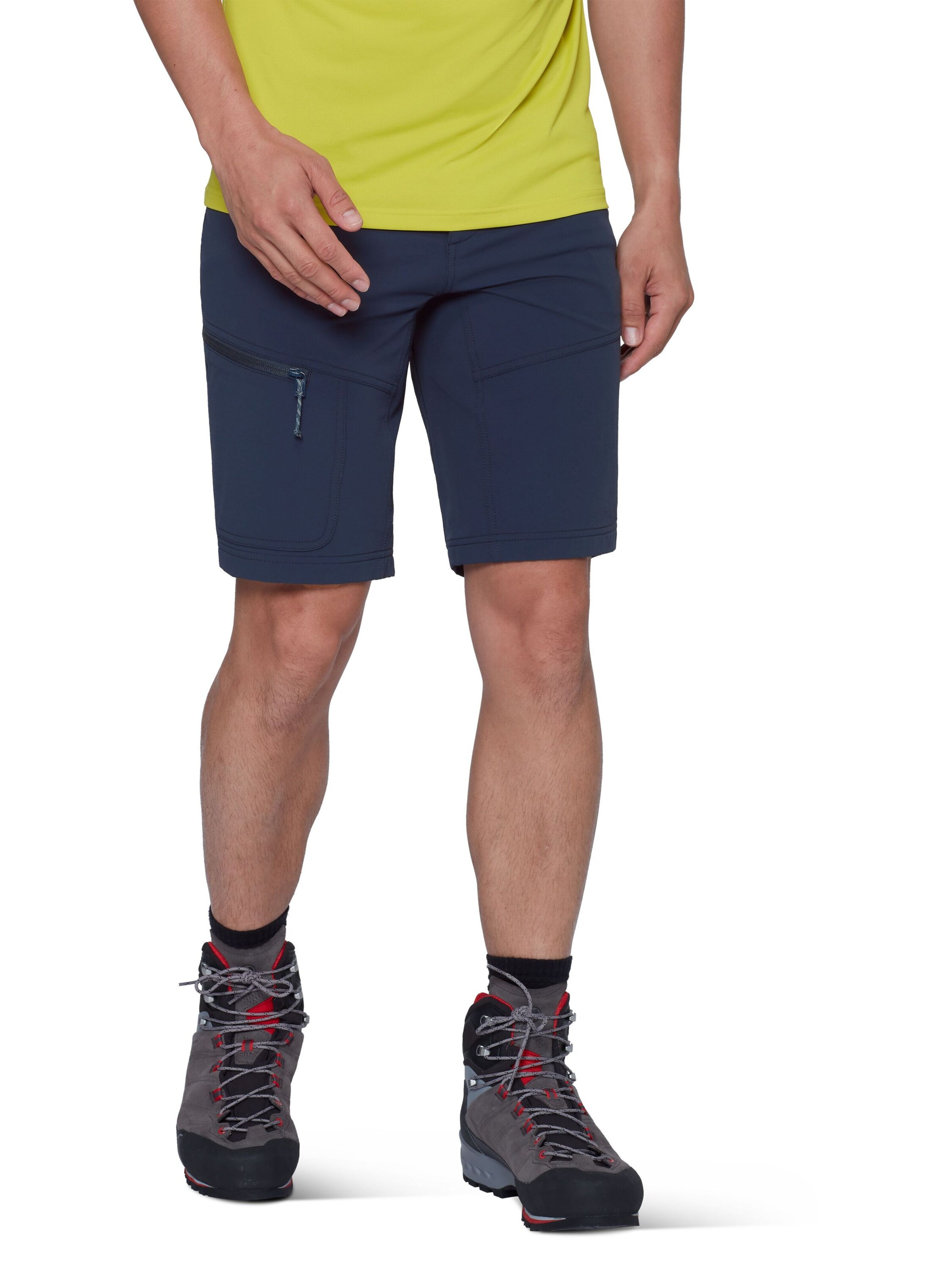 MAMMUT Regular Outdoorhose in Blau: Vorderseite