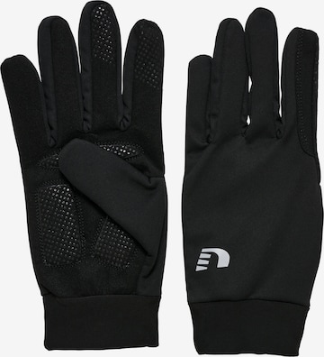 Gants de sport Newline en noir : devant