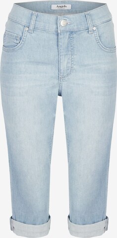 Angels Slimfit Jeans 'Capri' in Blauw: voorkant