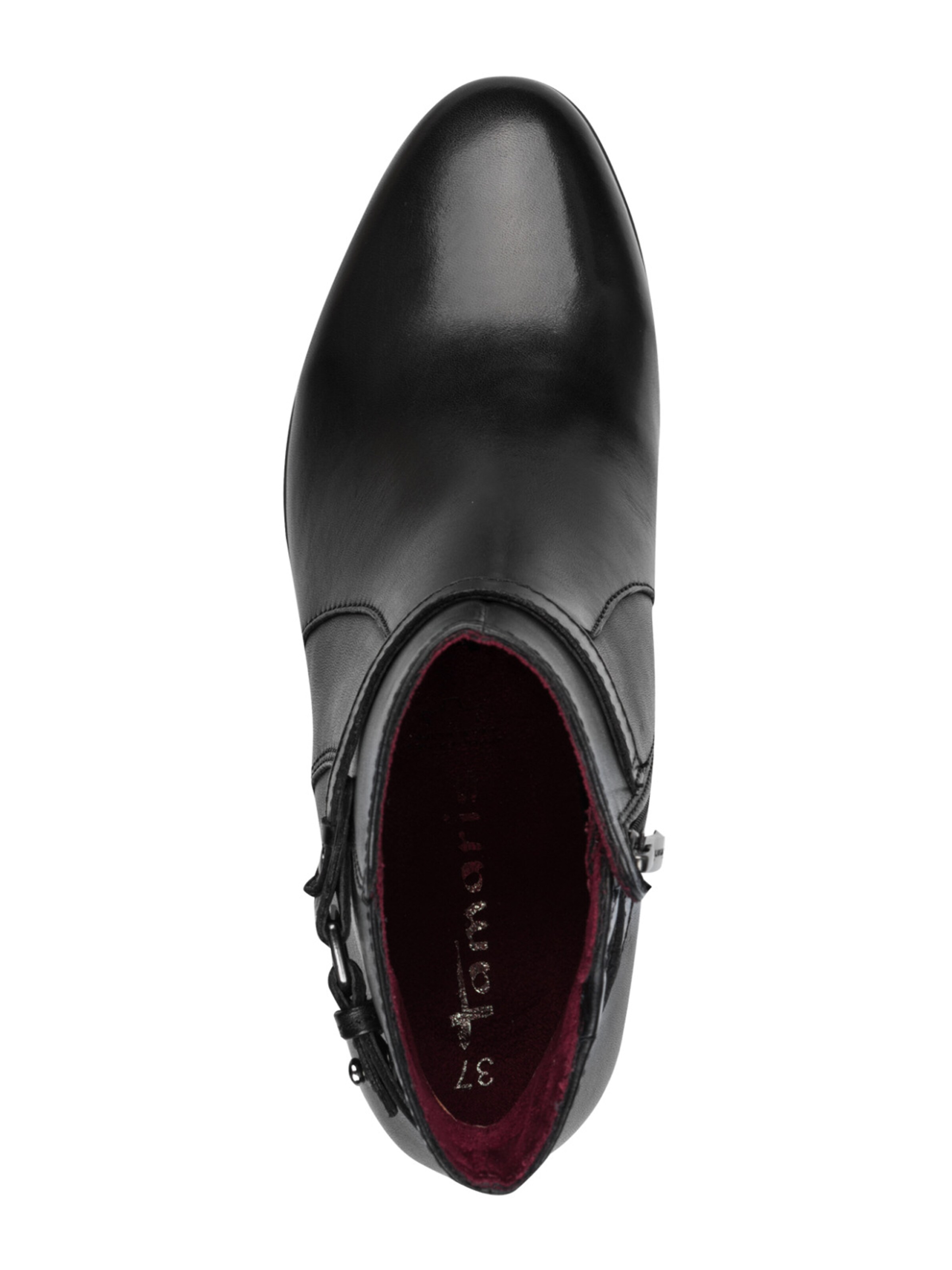 Tamaris Kotníkové boty – černá