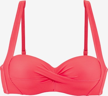 LASCANA Bikini top in Orange: front