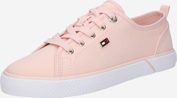 Sneaker bassa 'Enamel' di TOMMY HILFIGER in rosa: frontale