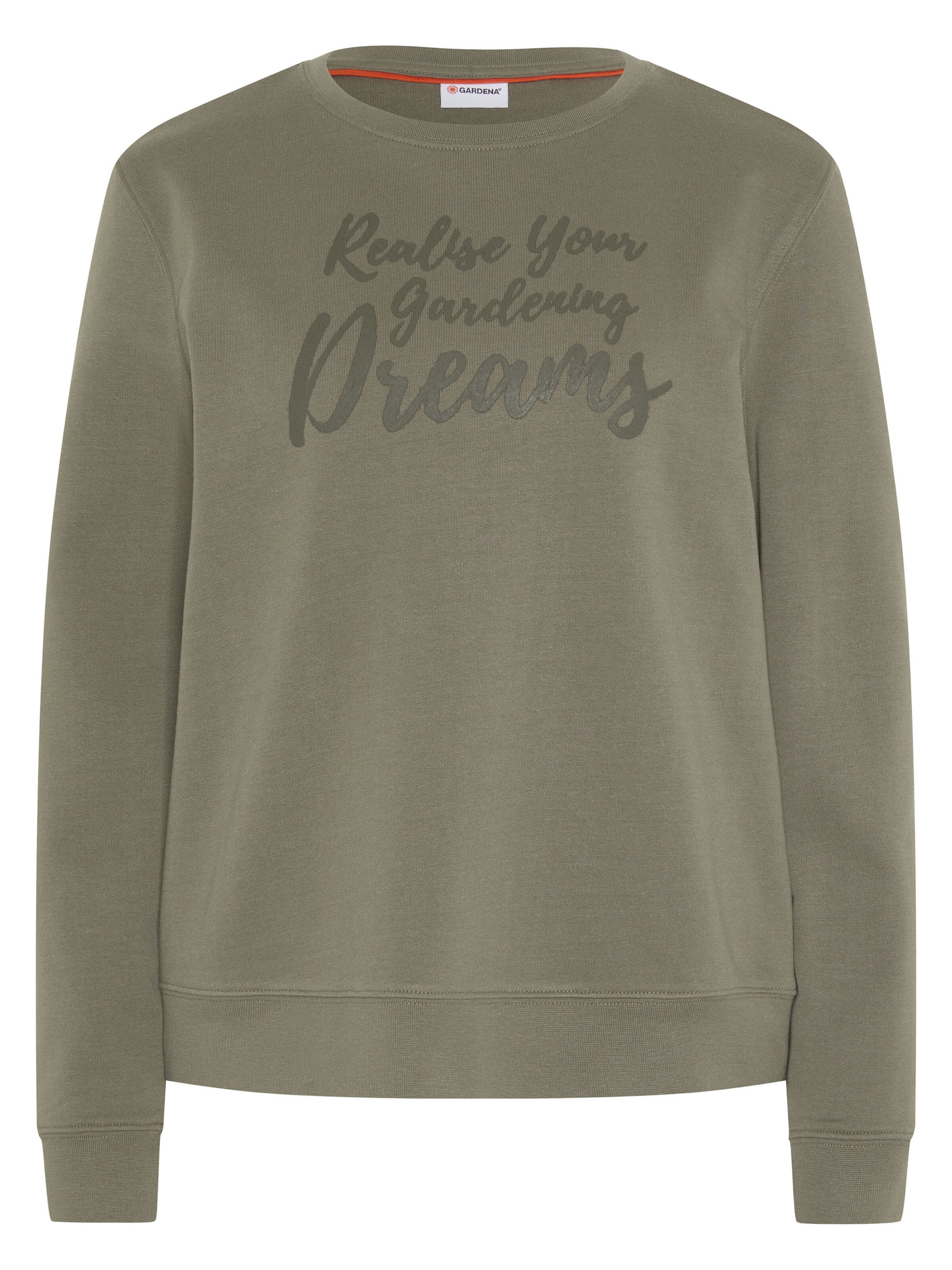Gardena Sweatshirt in Grün: Vorderseite