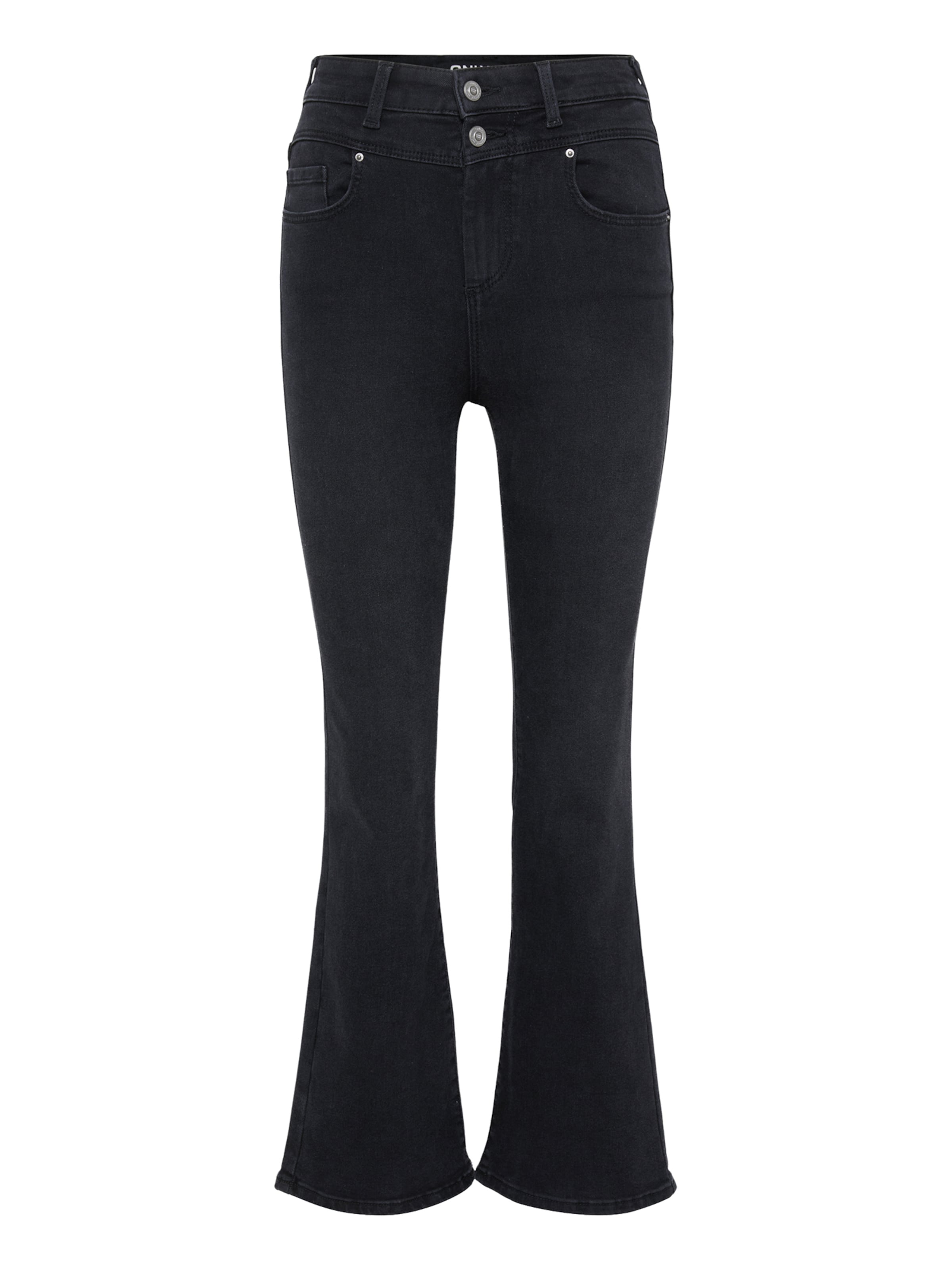 Only Petite Rozšírený strih Džínsy 'ONLDARCY' - Čierna: predná strana