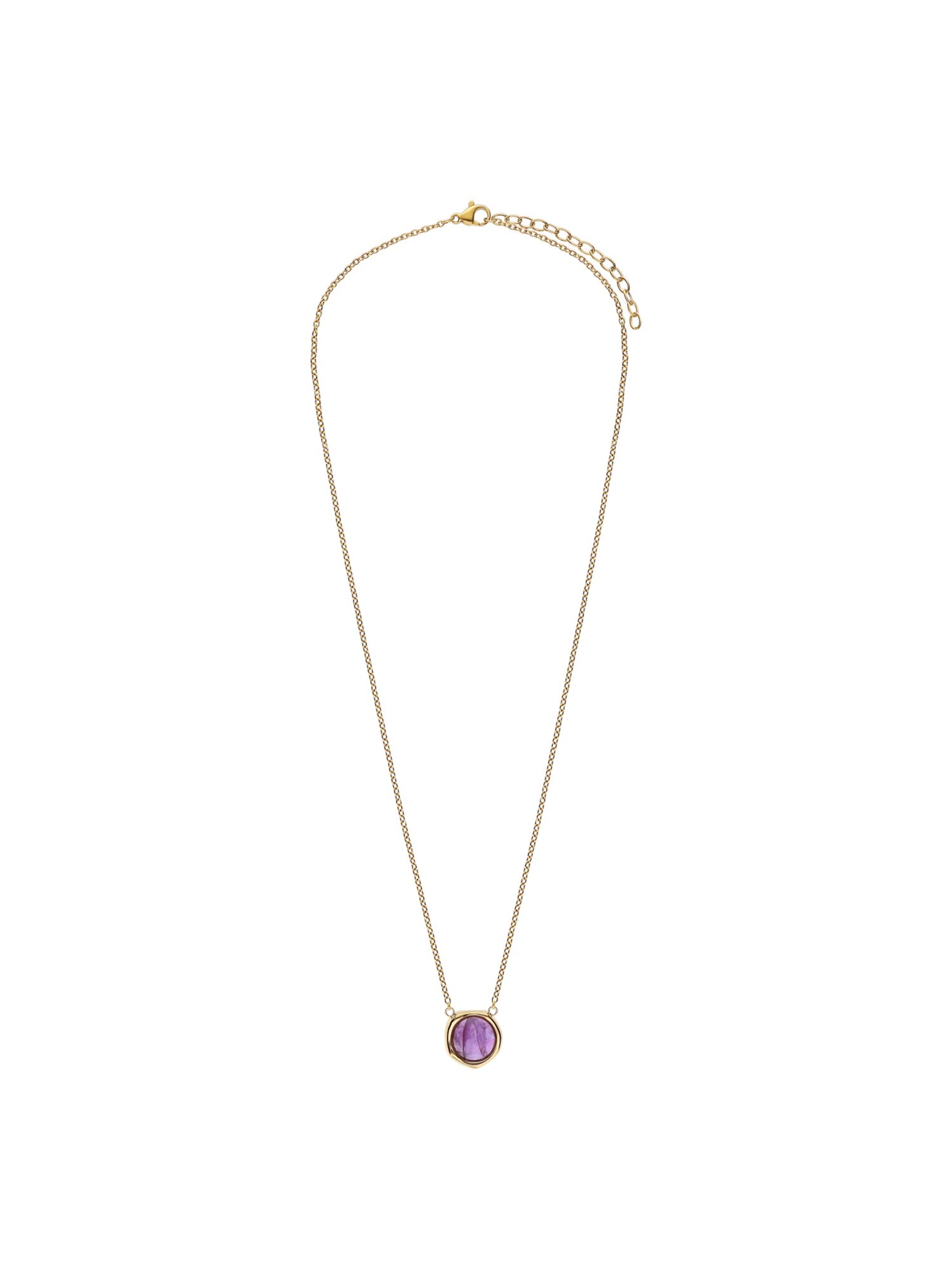 Lucardi Ketting in Goud: voorkant