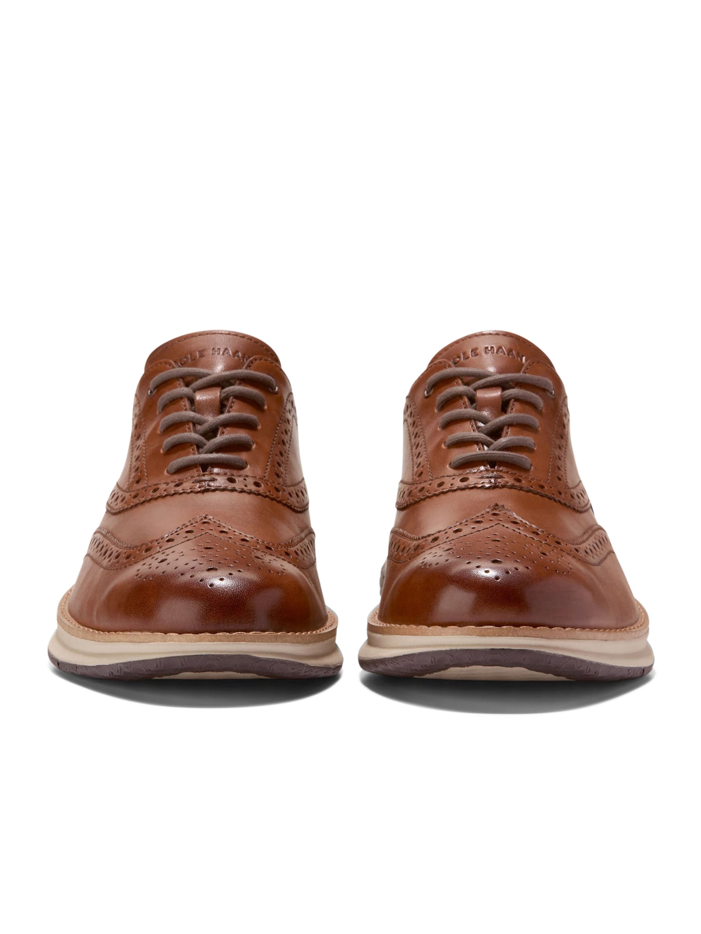 Chaussure à lacets 'Wingtip Oxford' Cole Haan en marron