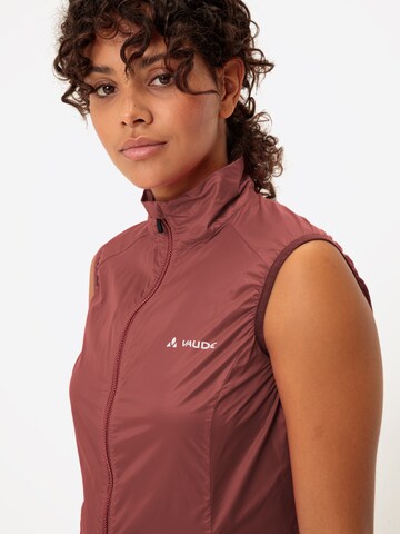 VAUDE Sports Vest 'Matera' in Red