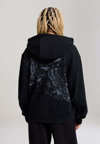 Ed Hardy - Sudadera con cremallera 'Gothic Roses' en negro