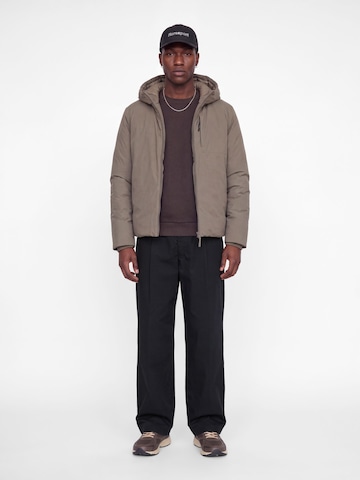 JACK & JONES - Chaqueta de entretiempo en marrón