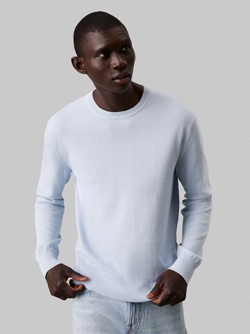 Calvin Klein Trui in Blauw: voorkant