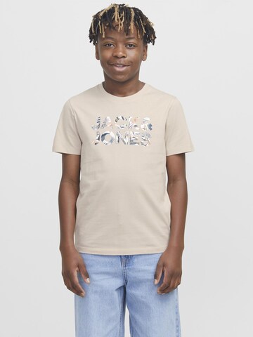 Jack & Jones Junior T-Shirt in Beige: Vorderseite