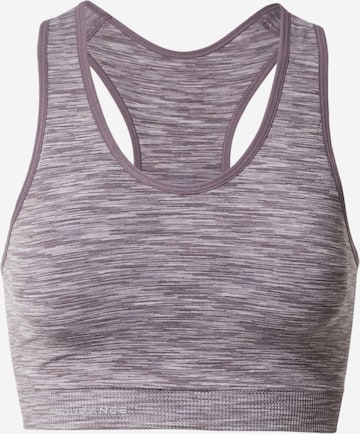 ENDURANCE Bralette Sports Bra 'Crina' in Grey: front