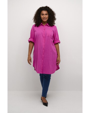 KAFFE CURVE Tunic 'Paula' in Purple