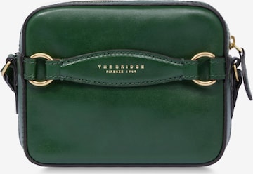 The Bridge Crossbody Bag in Green: front