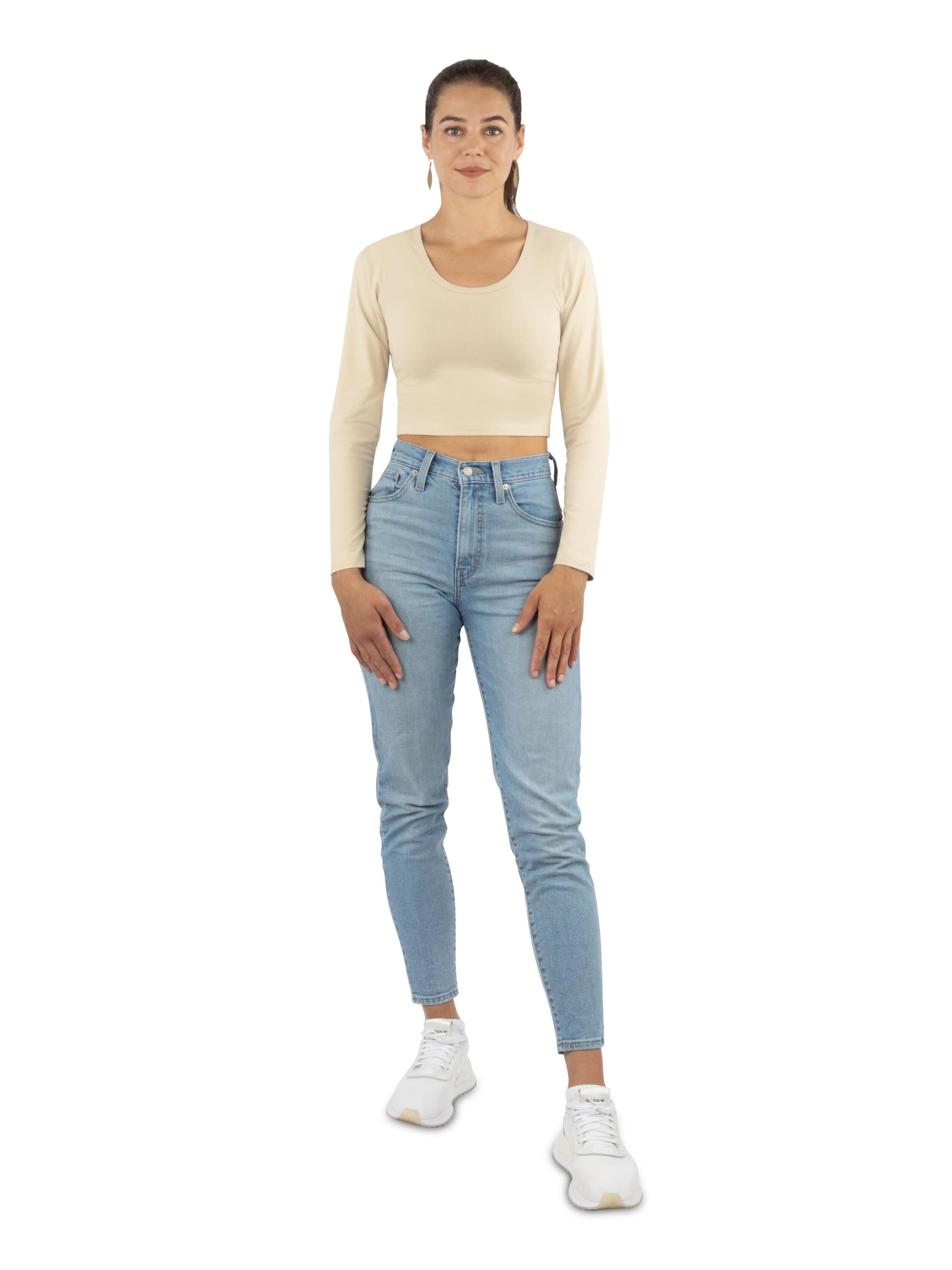Janice Shirt 'Nerja' in Beige