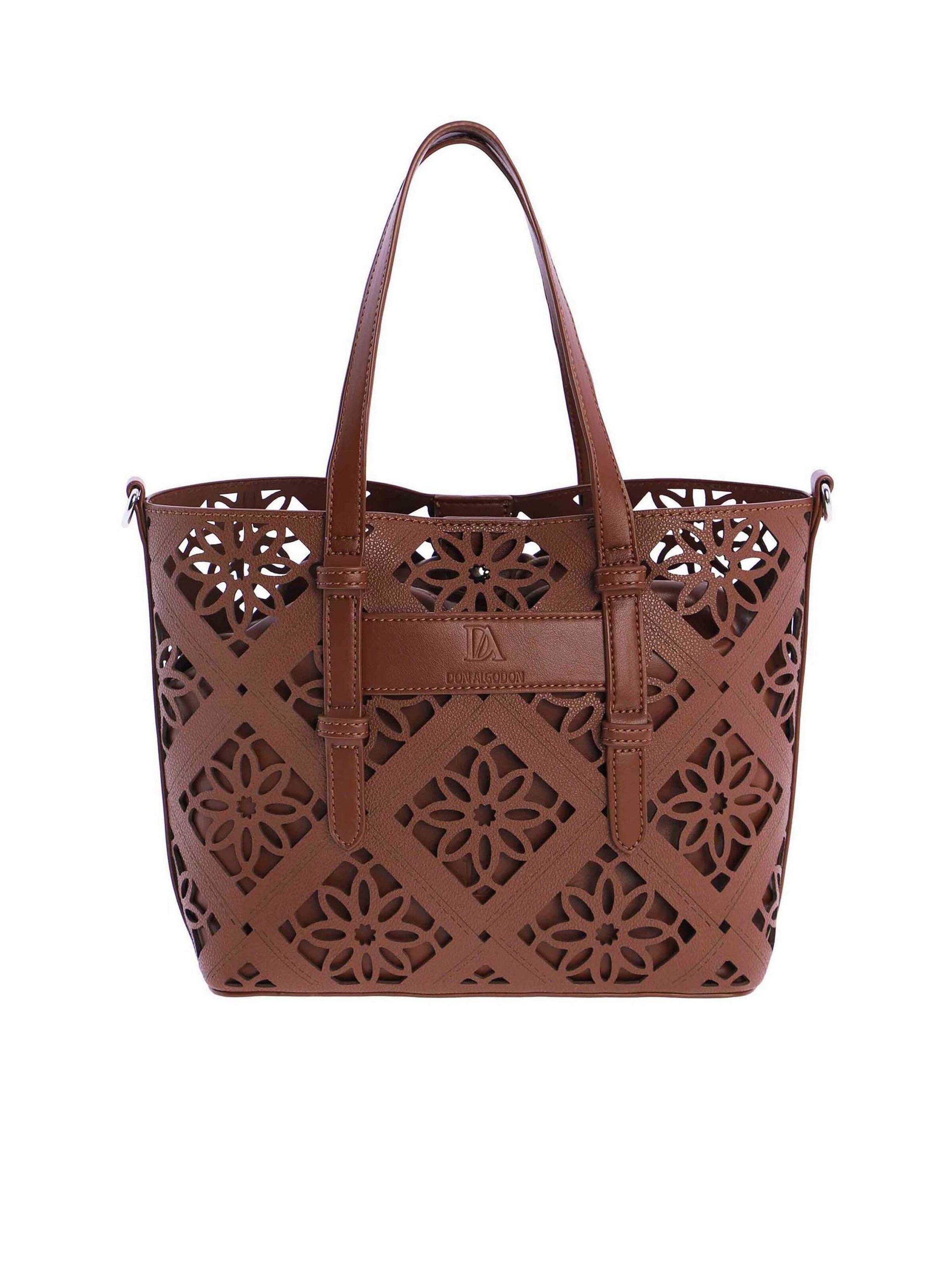 Don Algodon - Bolso de mano 'Irisa' en marrón