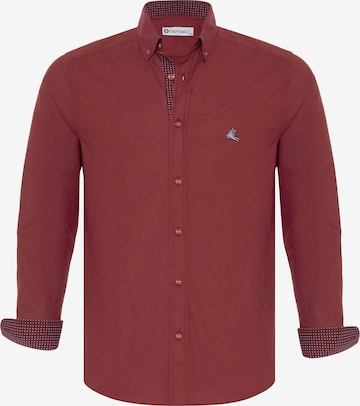 raudona Dandalo Standartinis modelis Marškiniai 'Akil': priekis