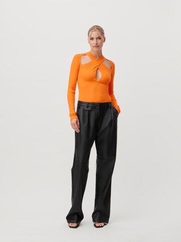 LeGer by Lena Gercke - Camisa body 'Selena' em laranja