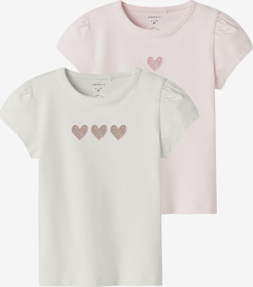 rožinė NAME IT Marškinėliai: priekis