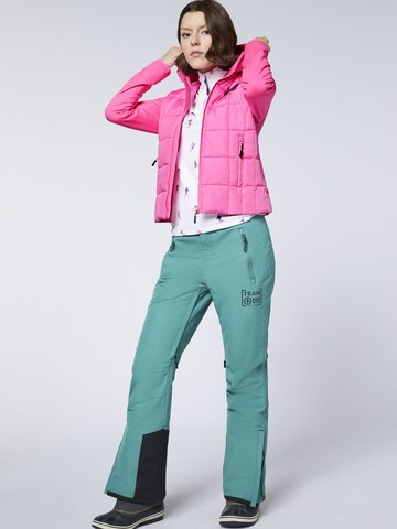 CHIEMSEE Jacke ' im Materialmix ' in Pink