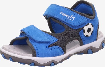 Calzatura aperta ''Mike 3.0' di SUPERFIT in blu: frontale