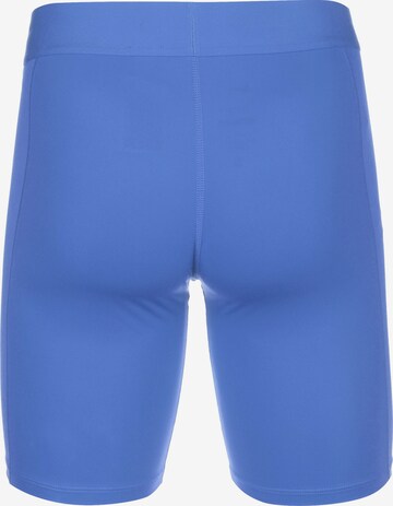 Skinny Sous-vêtements de sport NIKE en bleu