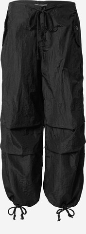 Loosefit Pantaloni 'Rian' di Edikted in nero: frontale