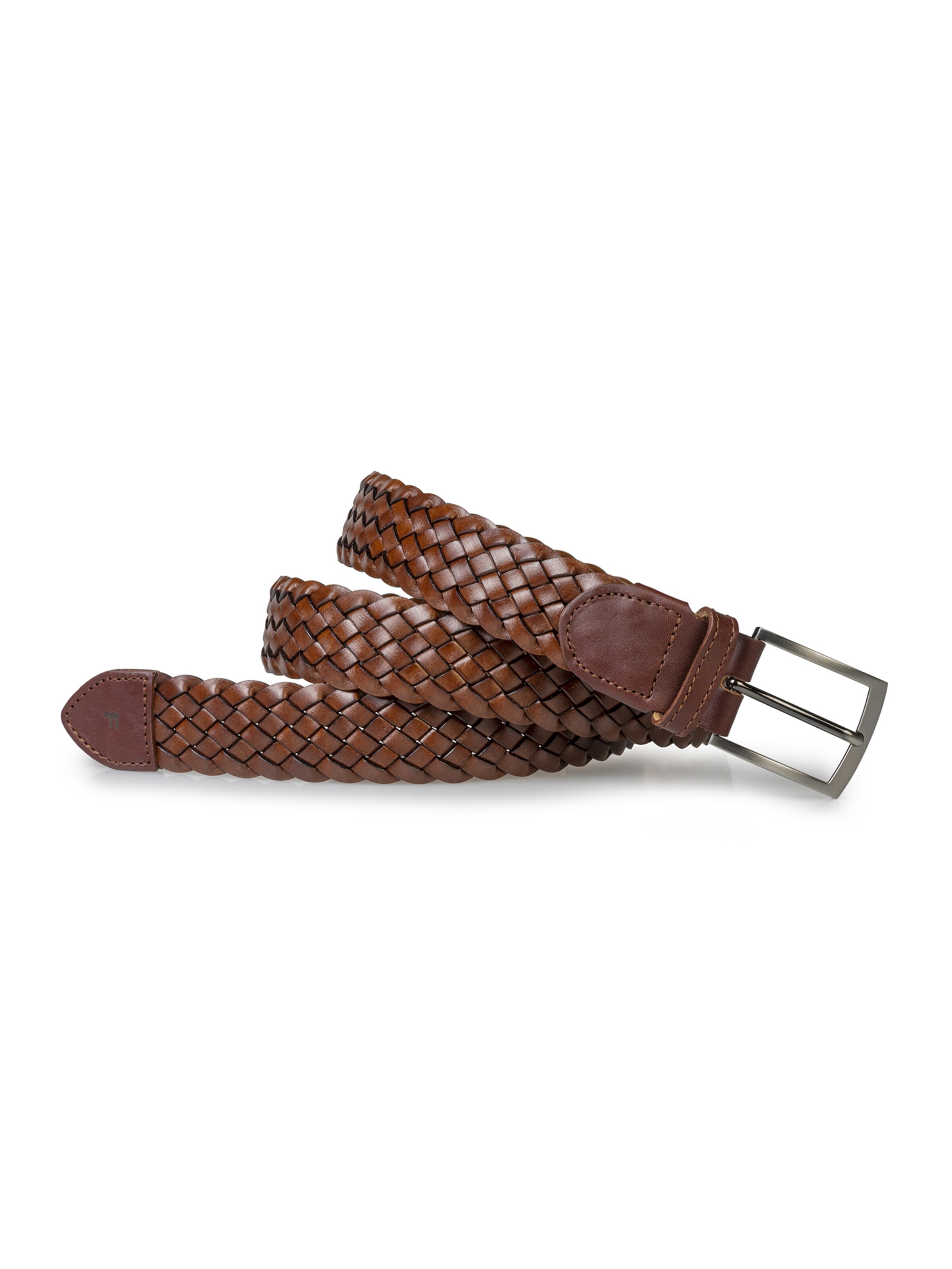 Floris van Bommel Riem 'De Belter 37' in Bruin: voorkant