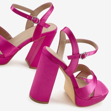 LASCANA Strap Sandals in Pink