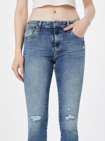 AG Jeans Skinny Džínsy 'FARRAH' - Modrá