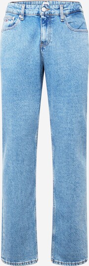 Tommy Jeans Jean 'RYAN STRAIGHT' en bleu denim / bleu foncé / rouge vif / blanc, Vue avec produit