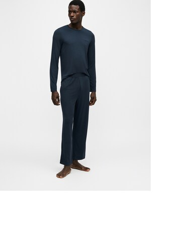 Pigiama lungo di Calvin Klein Underwear in blu: frontale