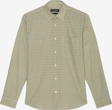 Marc O'Polo Button Up Shirt in Green: front