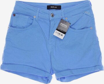 REPLAY Shorts XS in Blau: predná strana