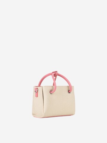 Cabas 'Valentino Sac Shopping Alexia Summer Naturale / Rose' VALENTINO en beige