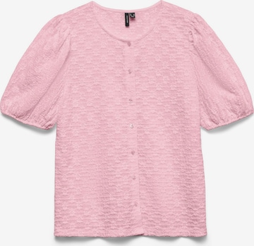 VERO MODA Bluse 'VMFlolwer' in Pink: Vorderseite