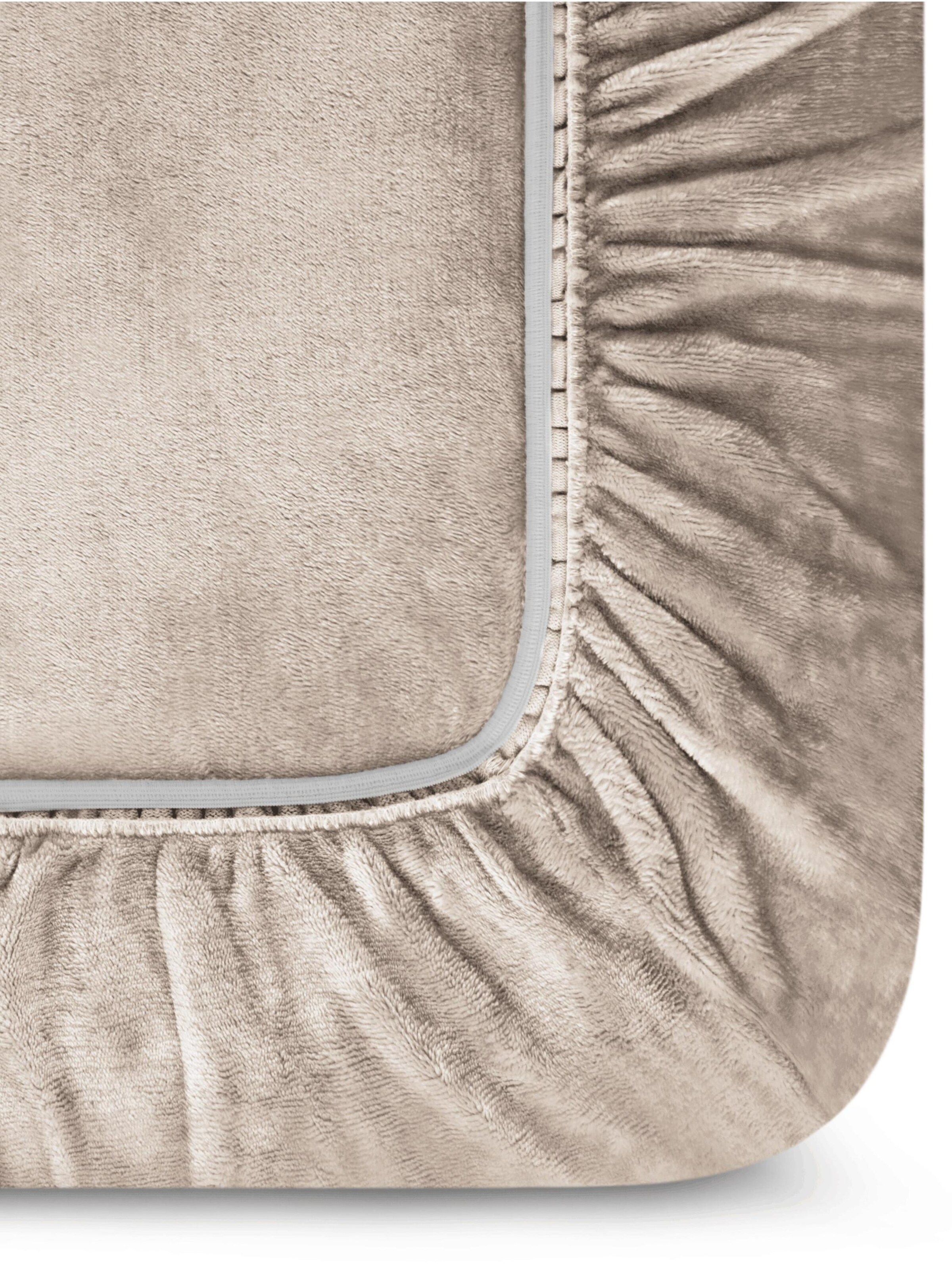 Aspero Bed Sheet ' PERPIGNAN ' in Grey