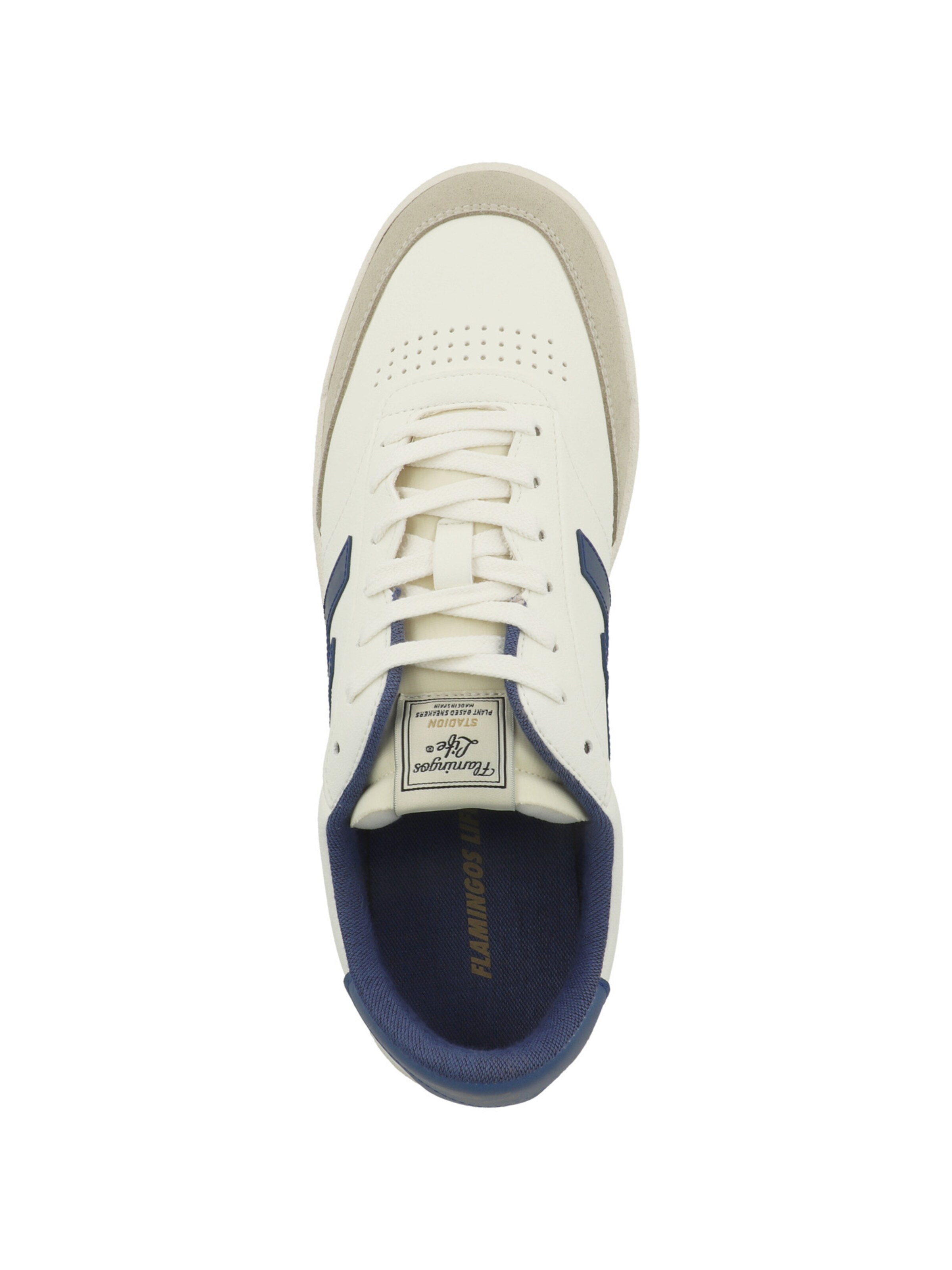 Flamingos Life Platform trainers 'Stadion' in White