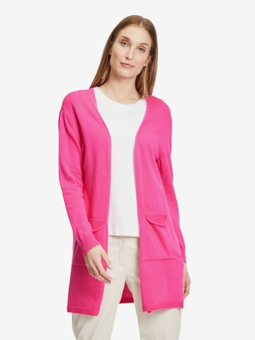 Cartoon Strickjacke in Pink: predná strana