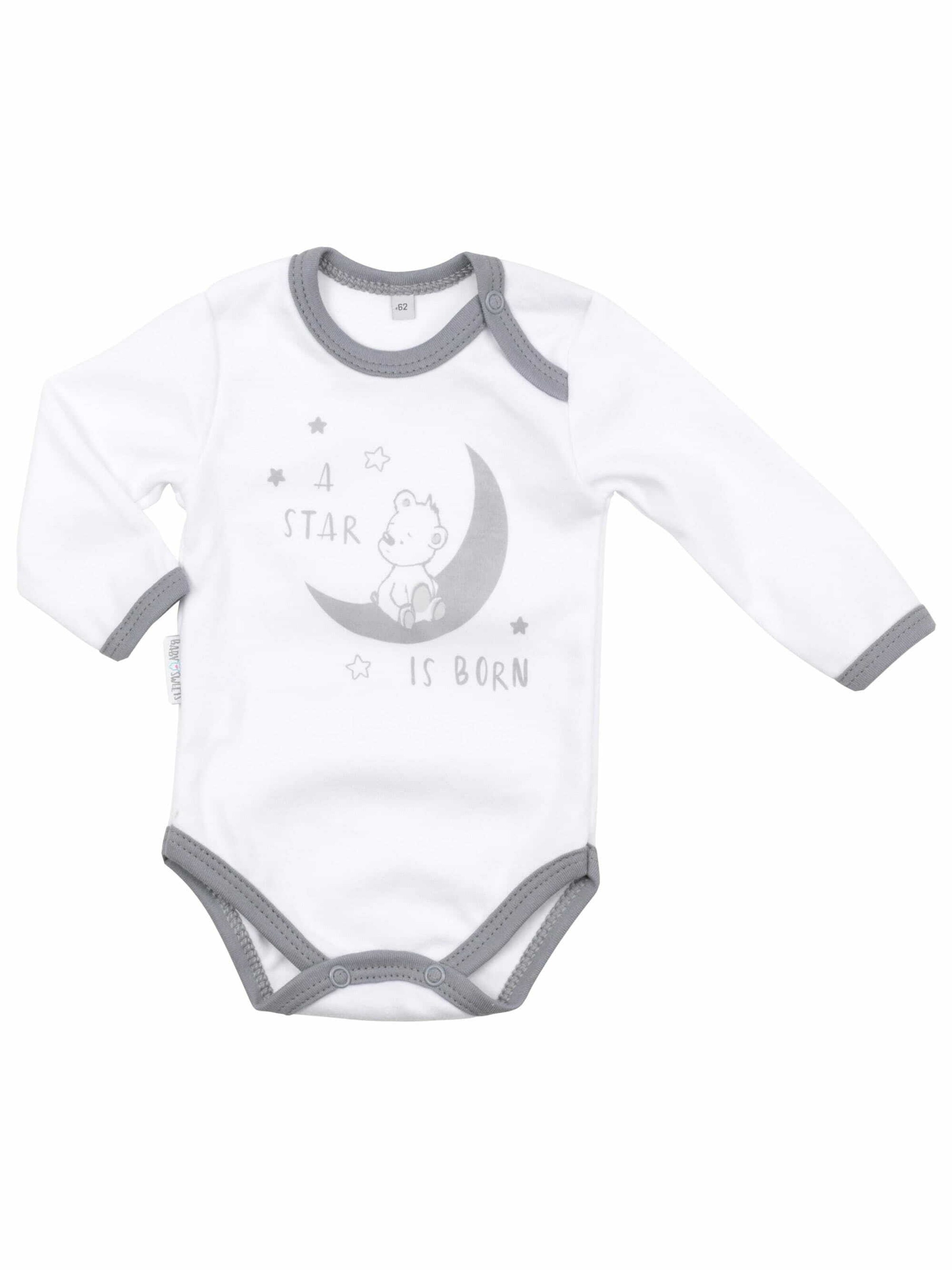 Baby Sweets Set 'A Star is Born' in Grijs