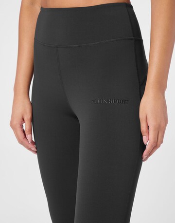 Flared Pantaloni sportivi di Plein Sport in nero