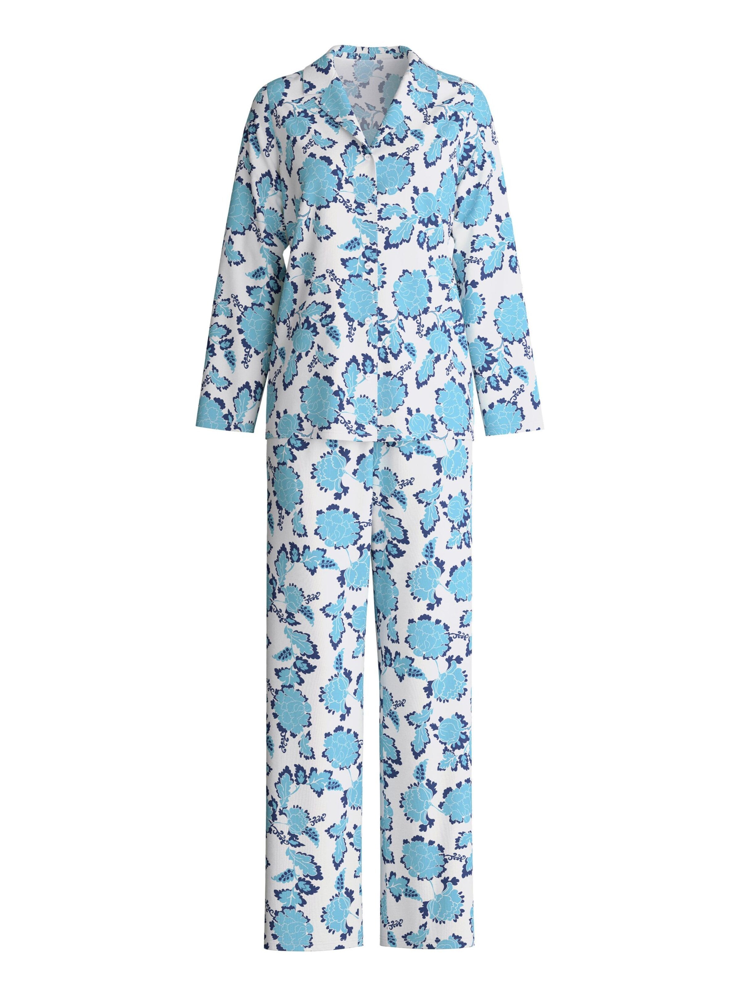 Pyjama 'Nightwear Xtra' CALIDA en bleu : devant
